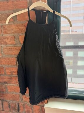 lululemon athletica Black Racerback Workout Tank